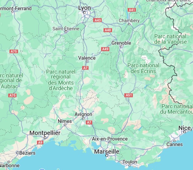 carte zone provence geothermie